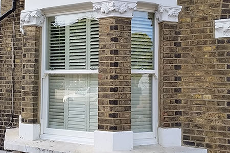 Sliding Sash Windows With Deep Rail, Essex